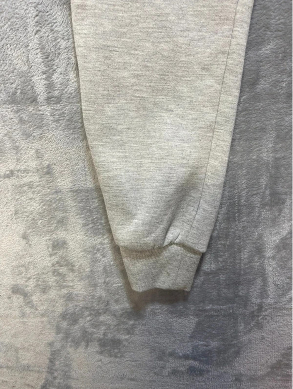 Rebel Minds Mens Fleece Tech Jogger Sweatpants Heather Gray Small Zipper Pockets - Picture 4 of 10